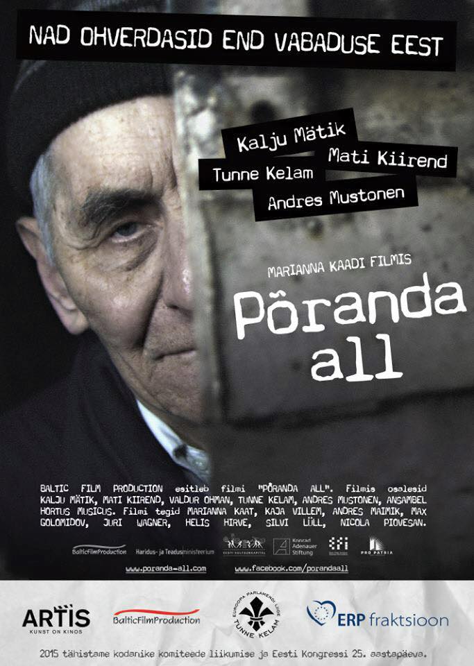 Filmi "Põranda all" plakat